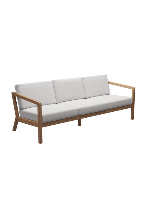 Utesofa - Virkelyst 3-Seter Teak/Cloud White