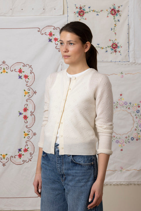 Cardigan - Compass Jane Cream