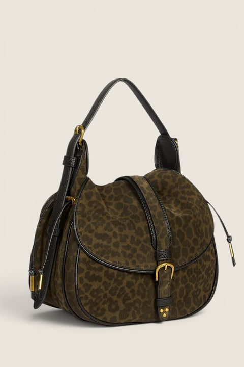 Veske - Gildas Imprime Leopard Kaki