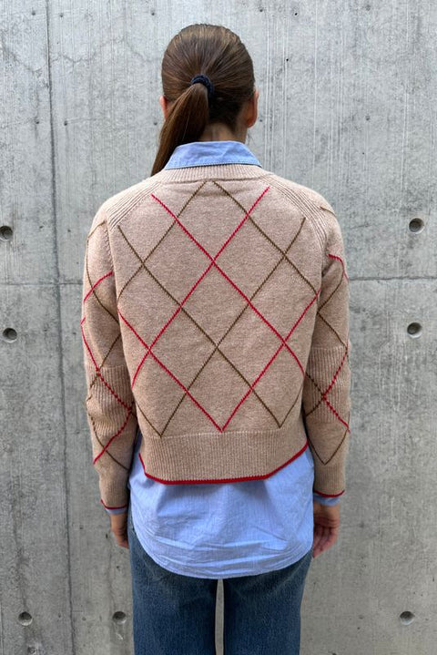 Cardigan - Auguste NO233 Arlequin Cord