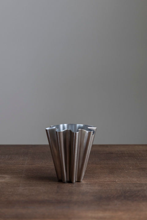 Vase - Flood S Brushed Silver