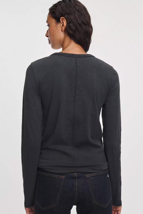Genser - The Slub Longsleeve Black