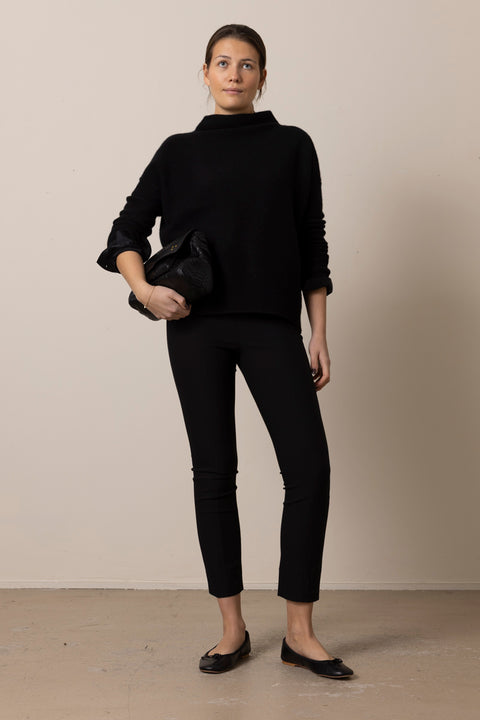 Genser - Boiled Funnel NK Pullover Black