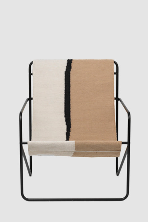Loungestol - Desert Lounge Black/Soil