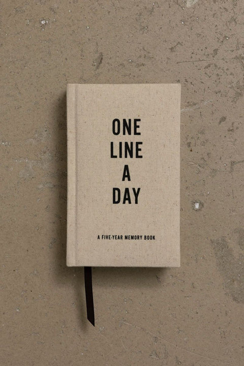 Notatbok - Canvas One Line a Day