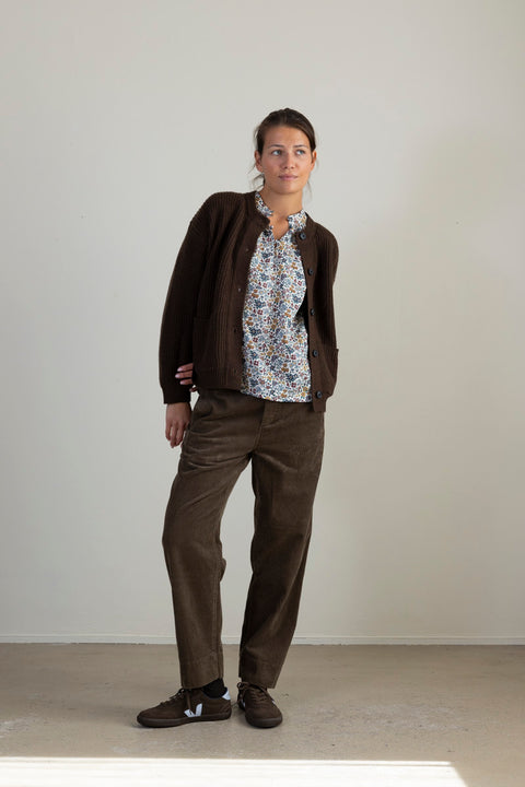 Bukse - Coco Pant Corduroy Bark