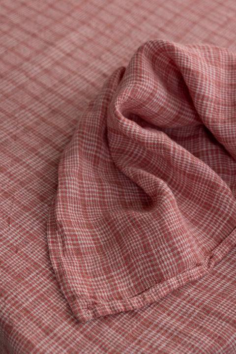 Duk - 160x350cm Red Checks