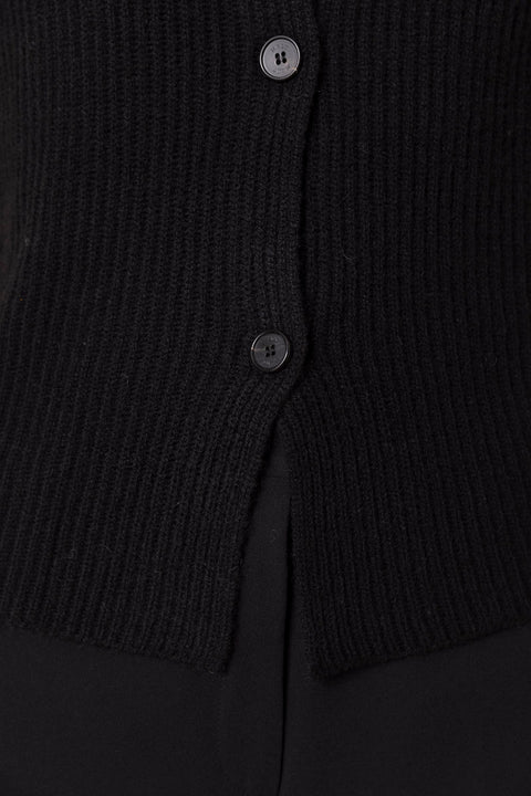 Vest - Thilda Yak Black