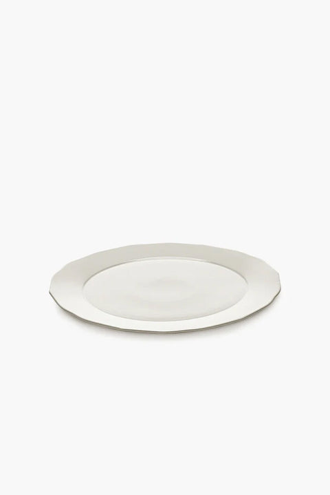 Tallerken - Silhouette L White