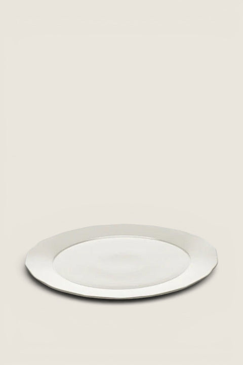 Tallerken - Silhouette L White