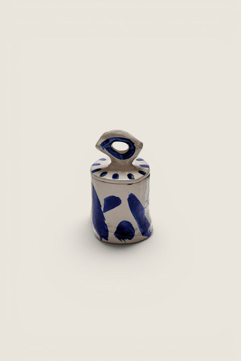 Krukke - Sophia Storage Pot 03 Blue