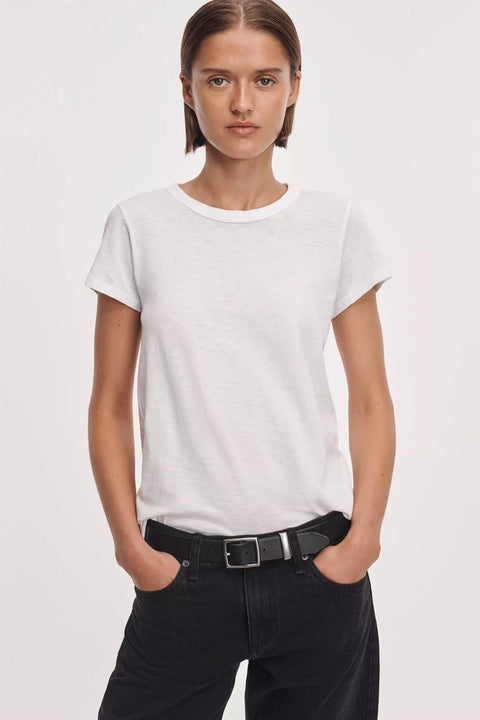 T-Skjorte - The Slub Tee Bright White