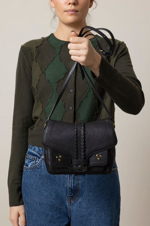 Veske - Harry S Goatskin Noir Graine