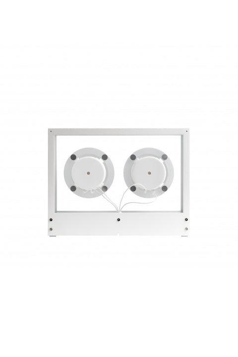 Høyttaler - Small Transparent Speaker White