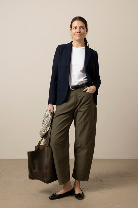 Bukse - Stevie Utility Tapered Pant Olive