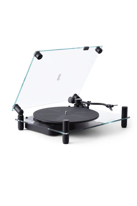 Platespiller - Transparent Turntable Black