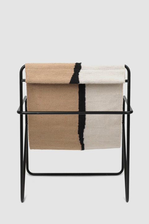 Loungestol - Desert Lounge Black/Soil