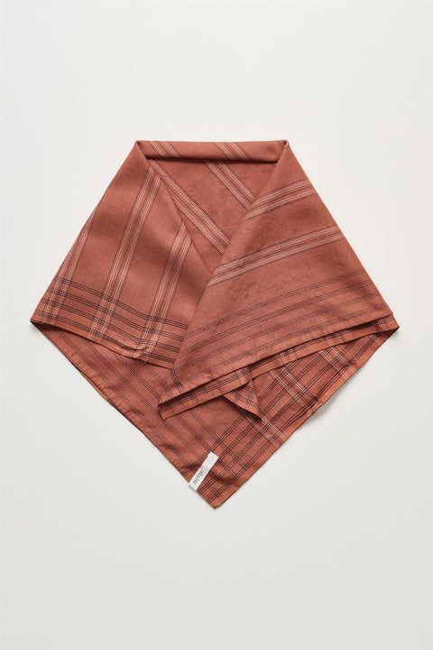 Skjerf - Dewdrop Mix Rust