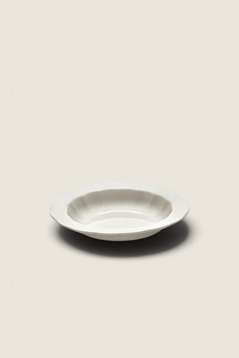 Tallerken - Silhouette High Oval S White