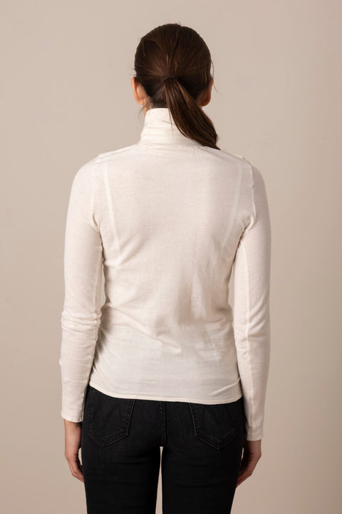 Genser - Gentle Turtleneck Pure Ecru