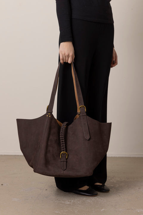 Veske - Joseph M Imprimé Croco Moka