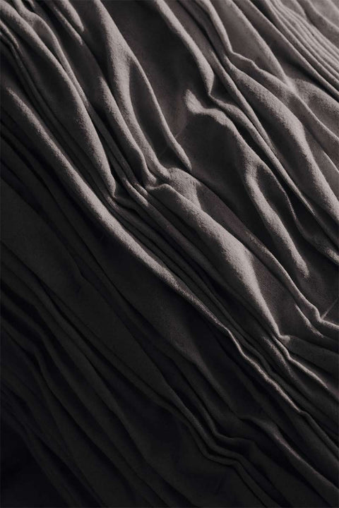 Putetrekk - Falda Smocked 50x50cm Undyed