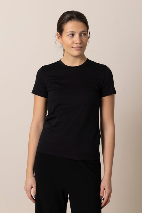 T-Skjorte - Essential Crew Black