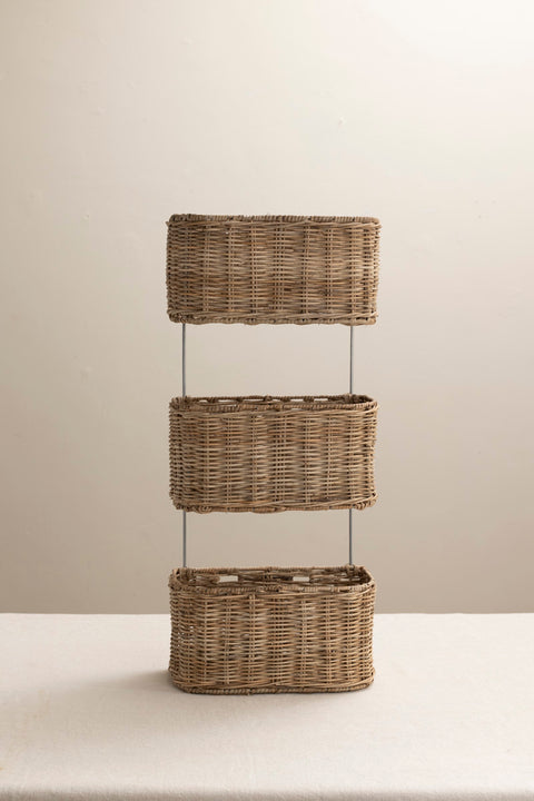 Veggkurv - 3 Kurver Grå