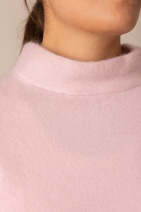 Genser - Fluffy Statement Pullover Candy Rose