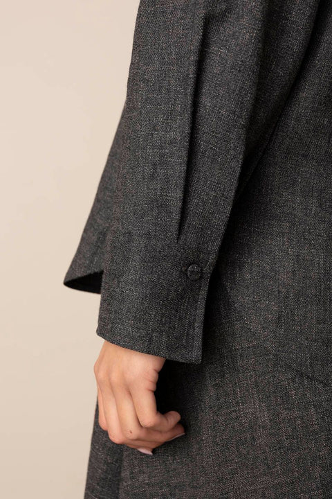 Skjorte - Jaspé Relaxed L/S Shirt Grey