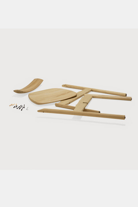 Spisestuestol - Risu Dining Chair Lakkert Eik