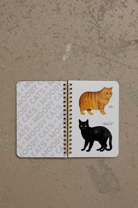 Klistremerkebok - Moody Cats Sticker Book
