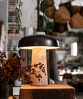 Bordlampe - Reverse Travertine Bronzed Brass