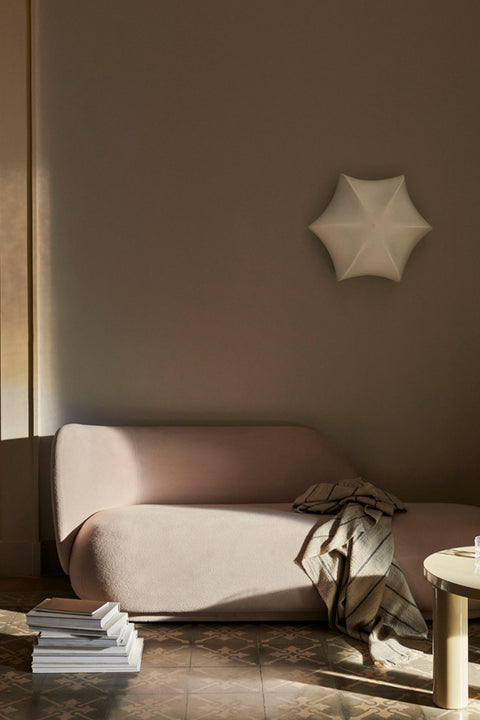 Taklampe | Poem Ceiling/Wall Lamp White/Cashmere Ø60