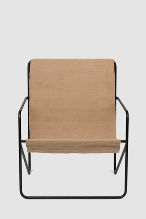 Loungestol - Desert Black/Sand