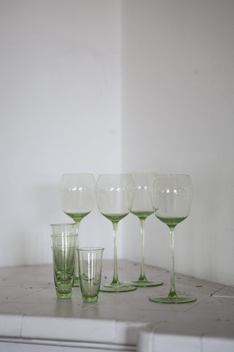 Hvitvinsglass | Billie 25cl Green