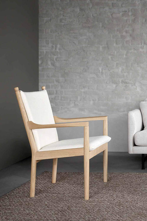 Lenestol - 1788 Easy Chair Carlotto 200 Såpet Eik