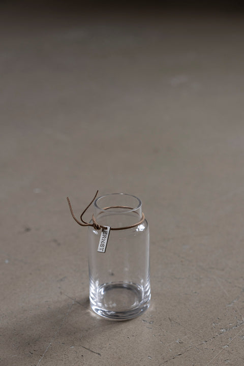 Vase - Glass H12cm Klar