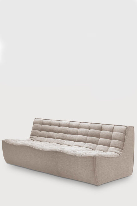 Sofa - N701 3-seter Beige