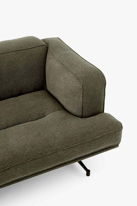 Sofa | Inland AV22, Clay 0014/Warm Black base
