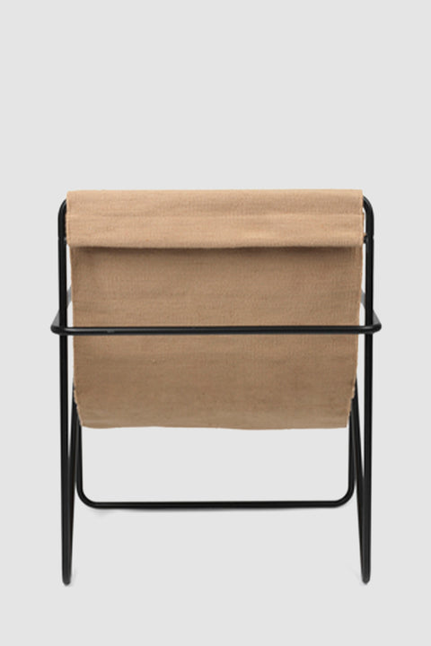 Loungestol - Desert Black/Sand