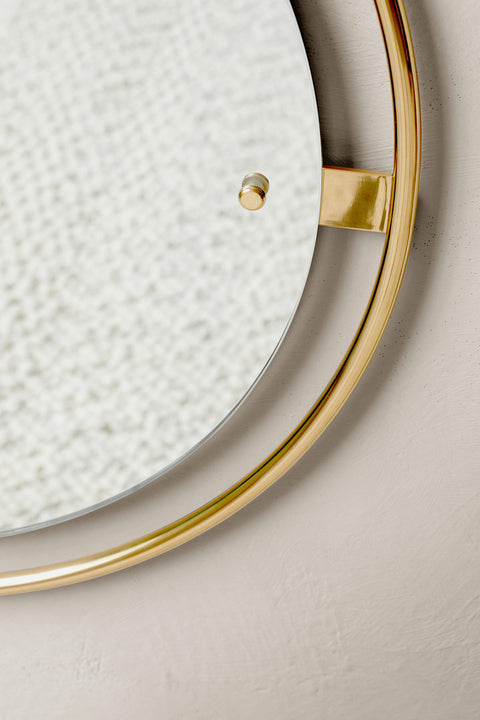Speil | Nimbus Polished Brass dia110cm