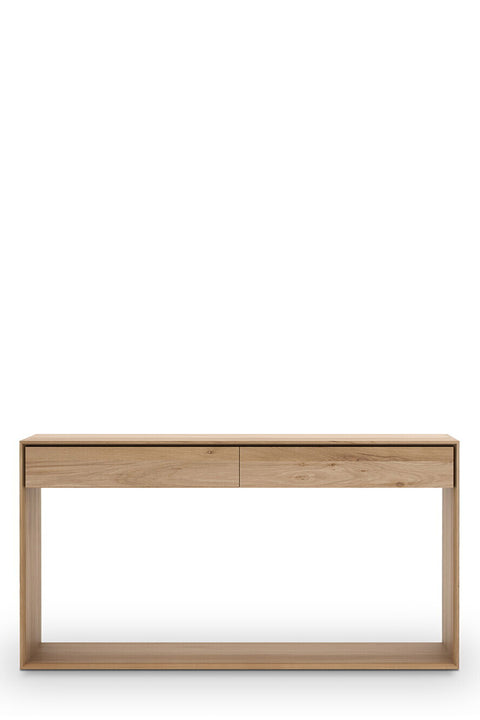 Konsollbord | Oak Nordic 160x40xh85cm