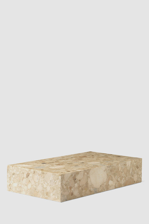 Sofabord | Plinth Grand 76x137xH27,5cm Kunis Breccia