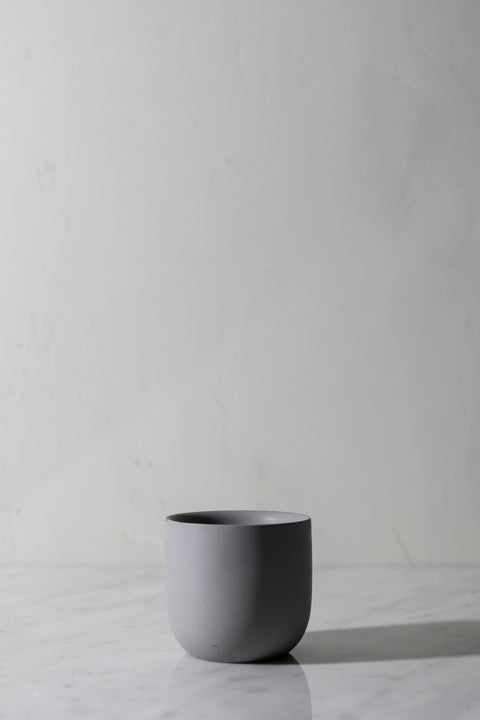 Toalettbørste - Bjørk/grå betong