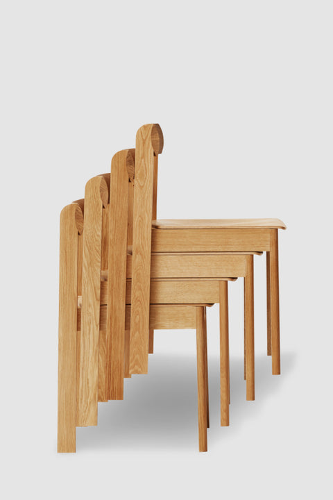 Stol | Blueprint Chair Hvitoljet Eik