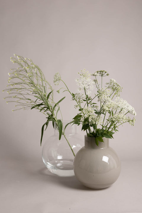 Vase - Glass H30cm Klar