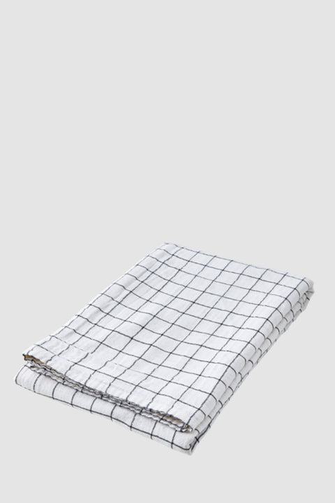 Duk - Elsa 220x140cm Hvit/Sort