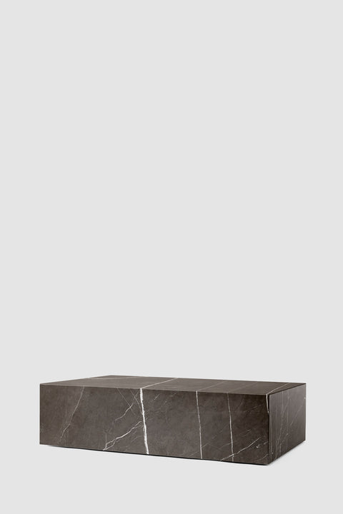 Sofabord | Plinth Low 60x100xh27cm Grey Kendzo Marble