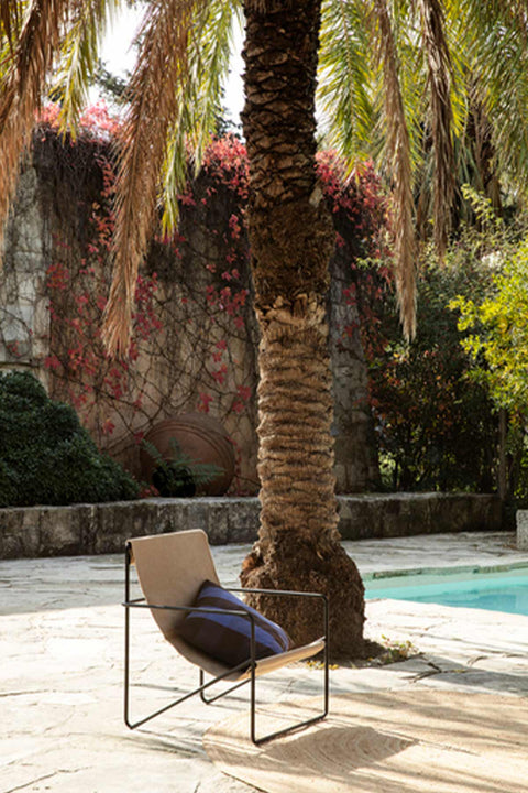 Loungestol - Desert Black/Sand